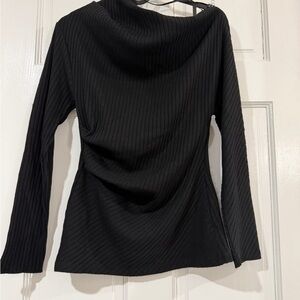 Zara Elegant Black Knit Sweater